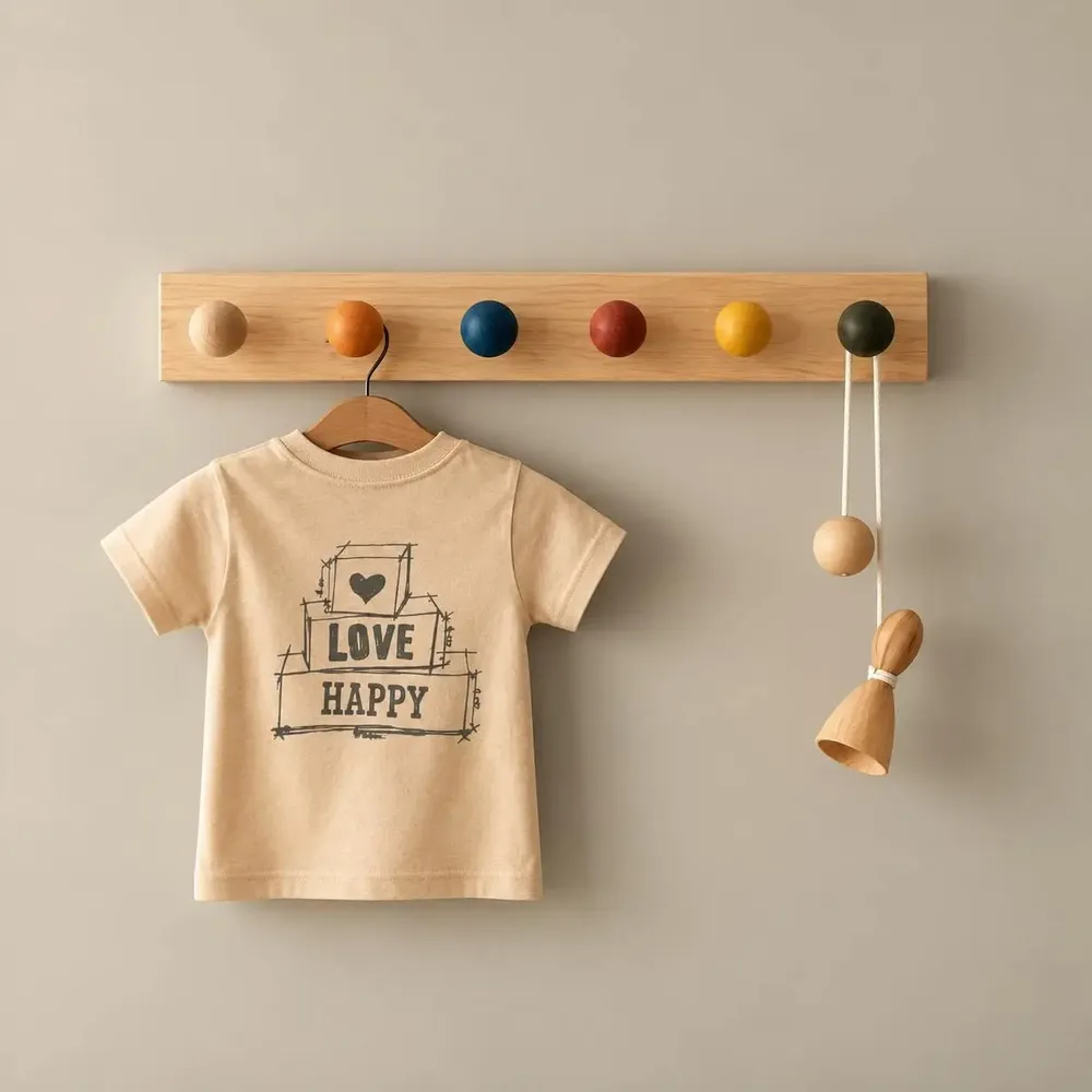 Wall ensembles - Wooden Wall Hooks - WOODEN STORY