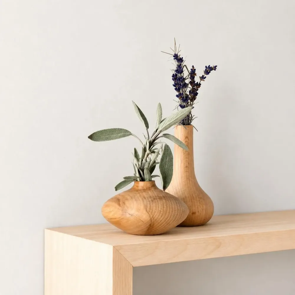 Vases - Wooden Vase - WOODEN STORY