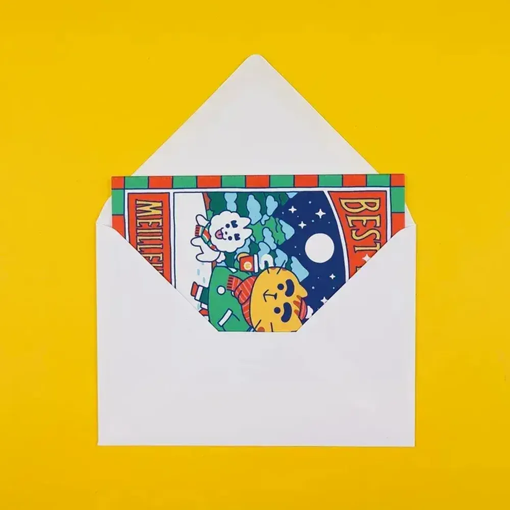 Card shop - Hot chocolate” greeting card - YEAAAH! STUDIO