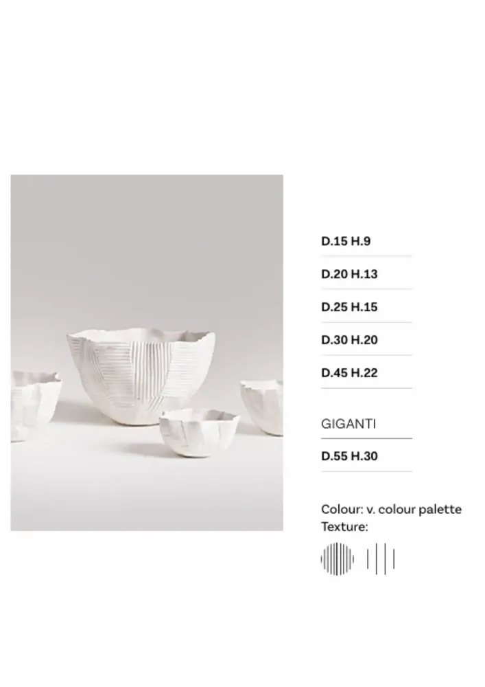 Design objects - BOWL - PAOLA PARONETTO