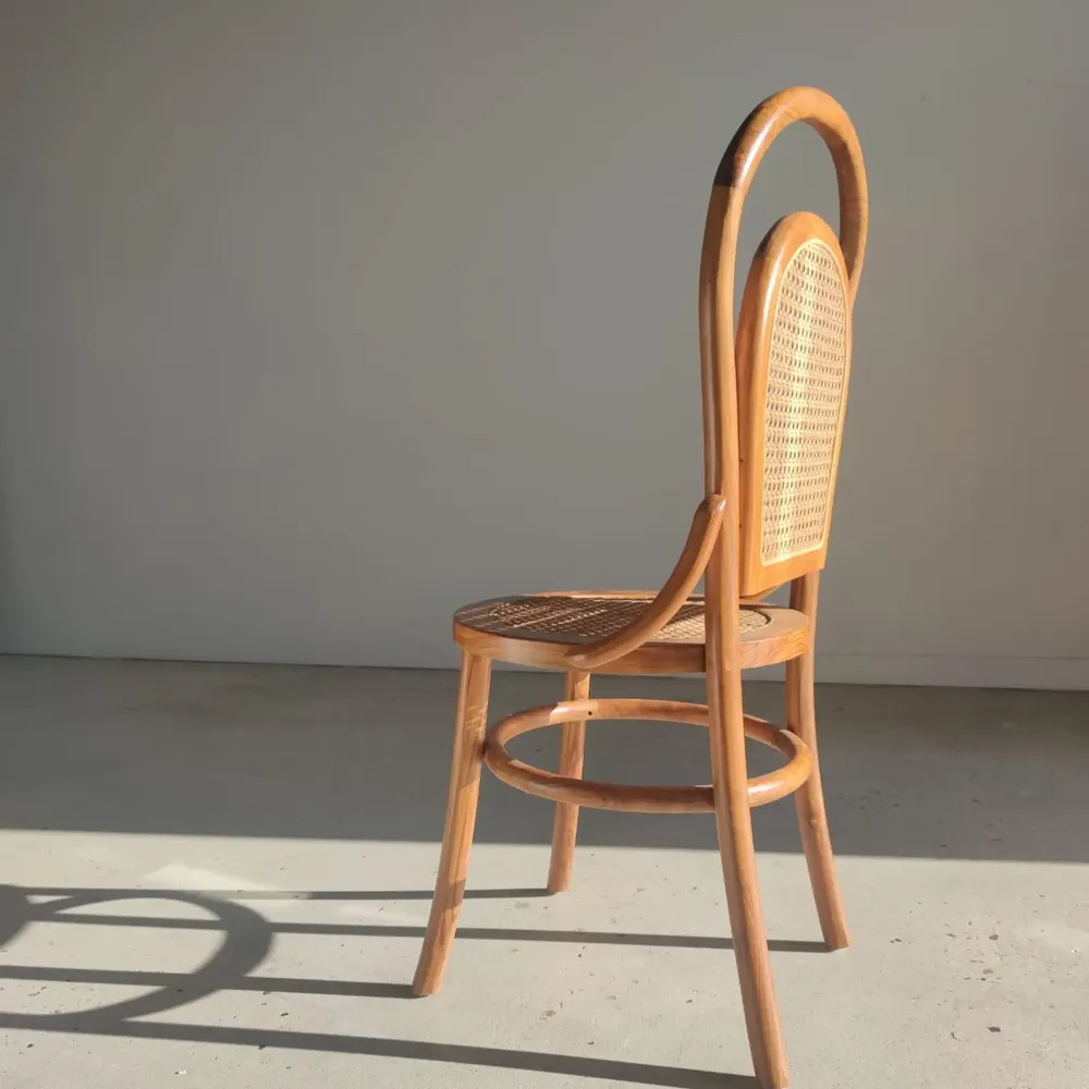 Chaises - Chaise cannée en bois naturel - OFFICE OBJETS
