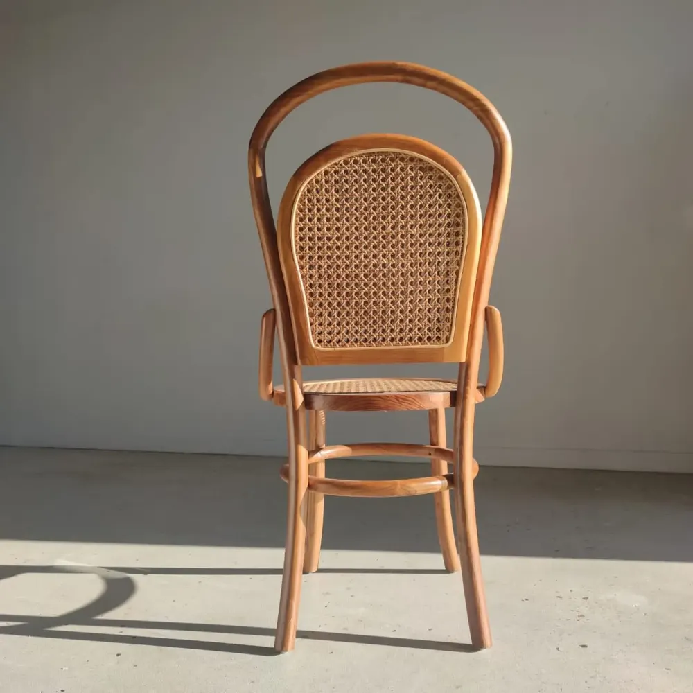 Chaises - Chaise cannée en bois naturel - OFFICE OBJETS