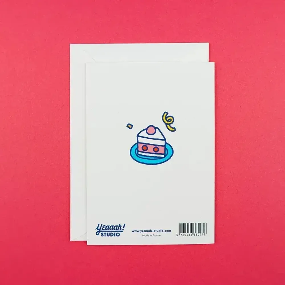 Carterie - Carte d’anniversaire « Mimi et lil’tako » - YEAAAH! STUDIO