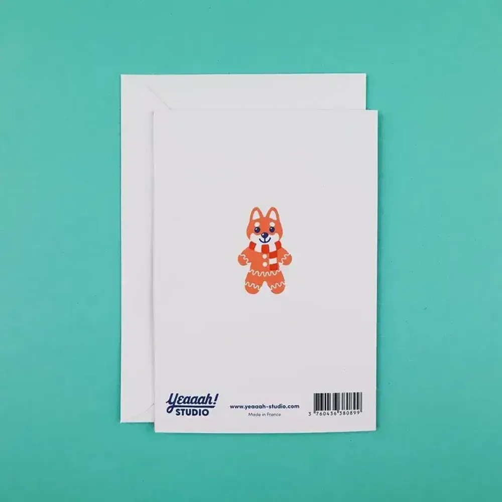 Carterie - Carte de voeux « Pain d’épices » - YEAAAH! STUDIO