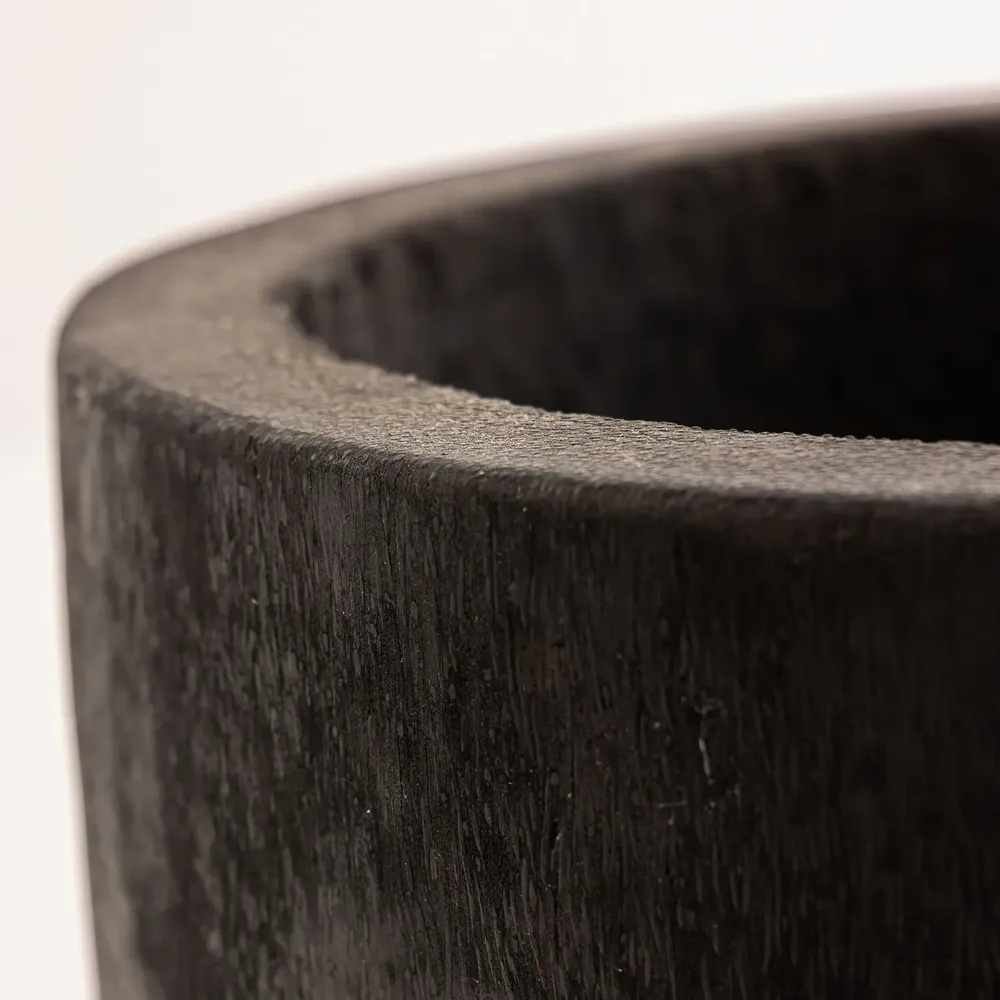 Decorative objects - Black coconut plant pot - DESIGN TRIP