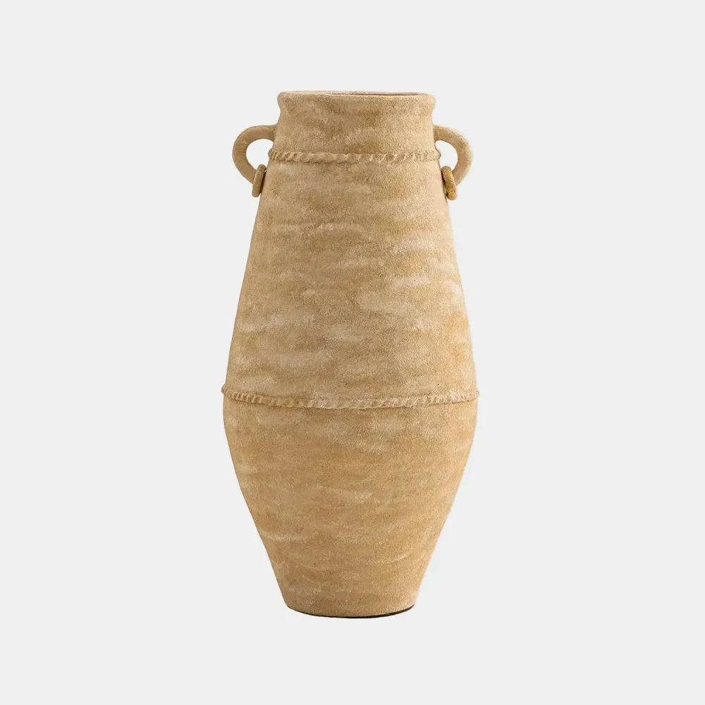 Decorative objects - Gusti cream terracotta jar - DESIGN TRIP