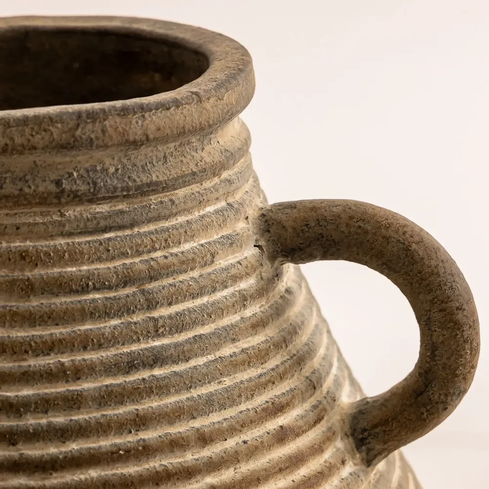 Decorative objects - Alam pot - antique finish - DESIGN TRIP