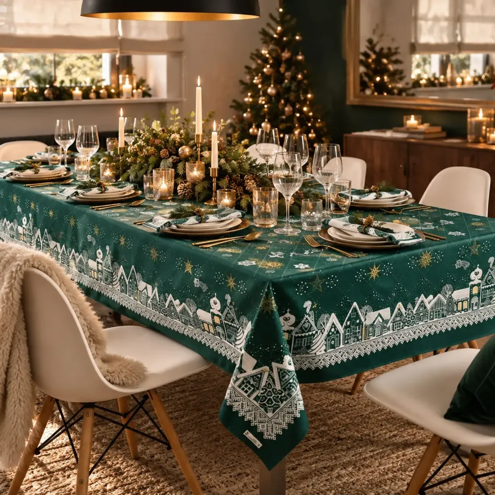Table linen - Tablecloth - Starry Night - BEAUVILLÉ