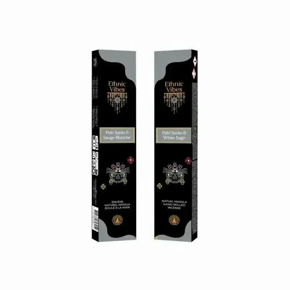 Parfums d'intérieur - Encens Fragrances & Sens Ethnic Vibes Palo Santo & Sauge Blanche Masala 15g - ARABESK