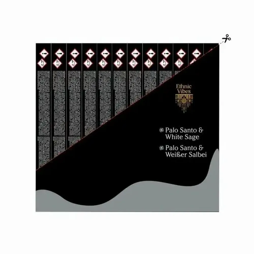 Parfums d'intérieur - Encens Fragrances & Sens Ethnic Vibes Palo Santo & Sauge Blanche Masala 15g - ARABESK