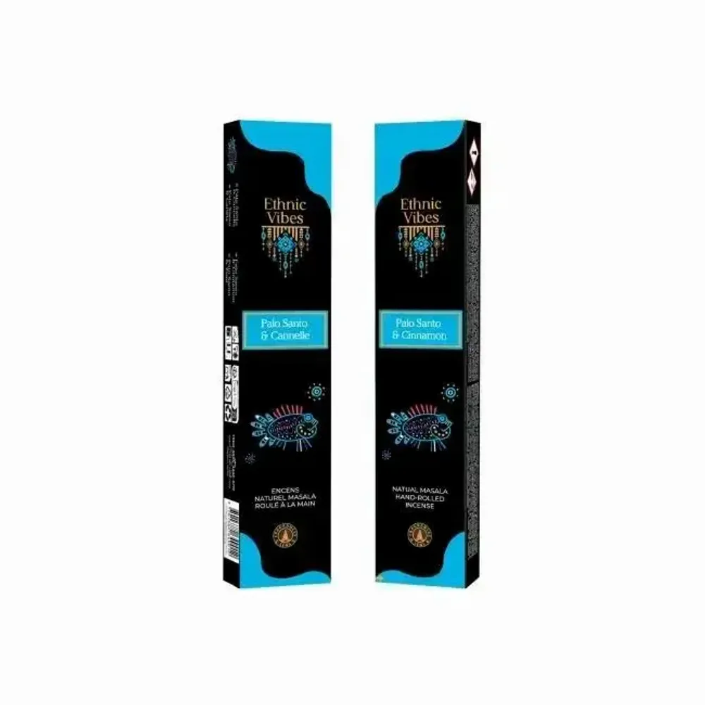 Parfums d'intérieur - Encens Fragrances & Sens Ethnic Vibes Palo Santo & Cannelle Masala 15g - ARABESK