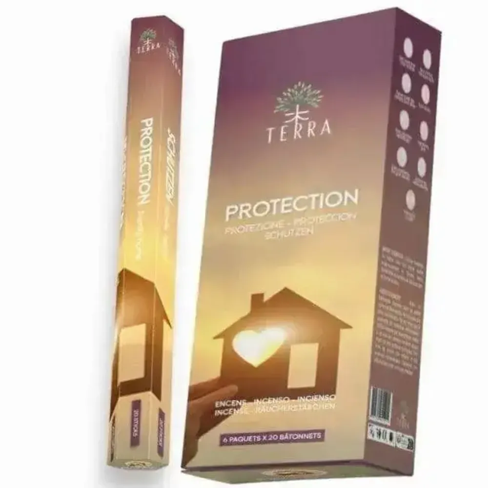 Home fragrances - Terra Charcoal Free Incense Hexa - Protection 30g - ARABESK