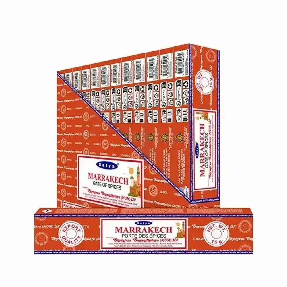 Parfums d'intérieur - Encens Satya Marrakech 15g - ARABESK