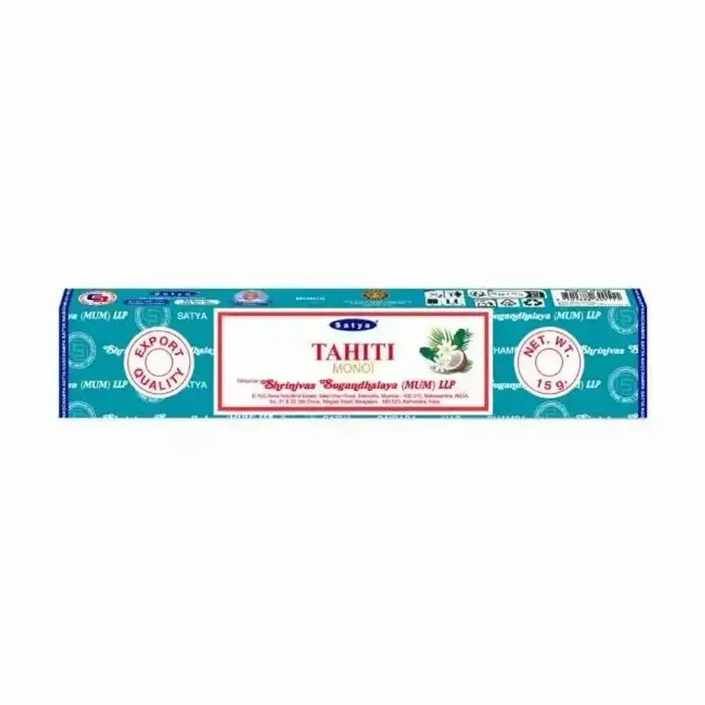 Parfums d'intérieur - Encens Satya Tahiti 15g - ARABESK