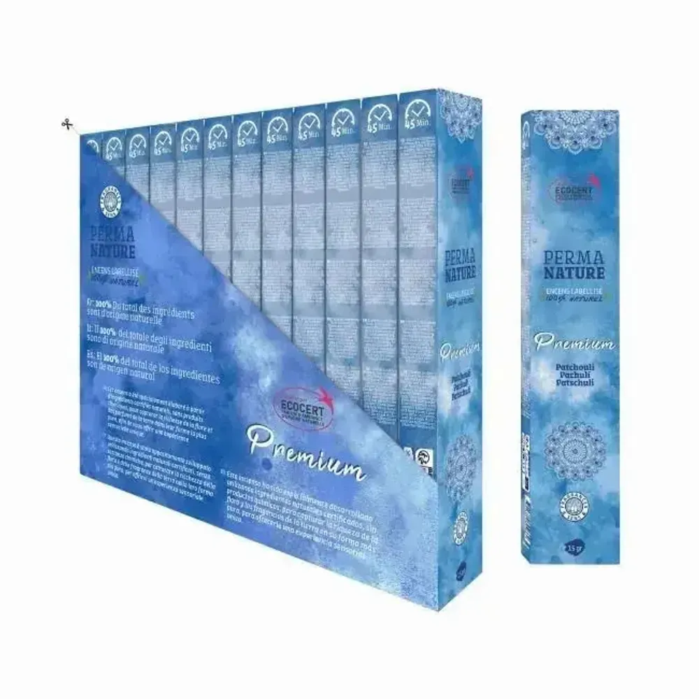 Home fragrances - Patchouli Premium Perma Nature Ecocert-Fair Trade Labeled © 15g - ARABESK