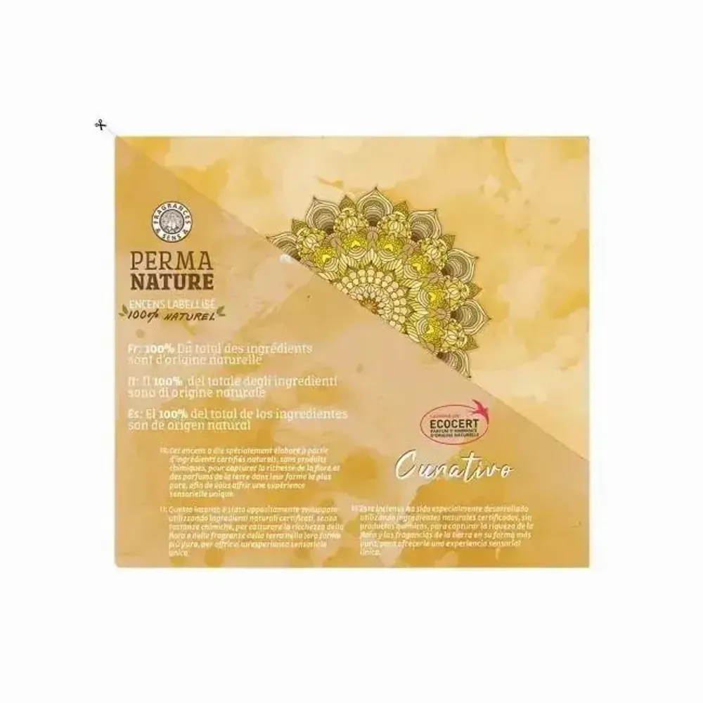 Home fragrances - Perma Nature Curativo Benzoin Ecocert-Fair Trade Labeled 15g - ARABESK