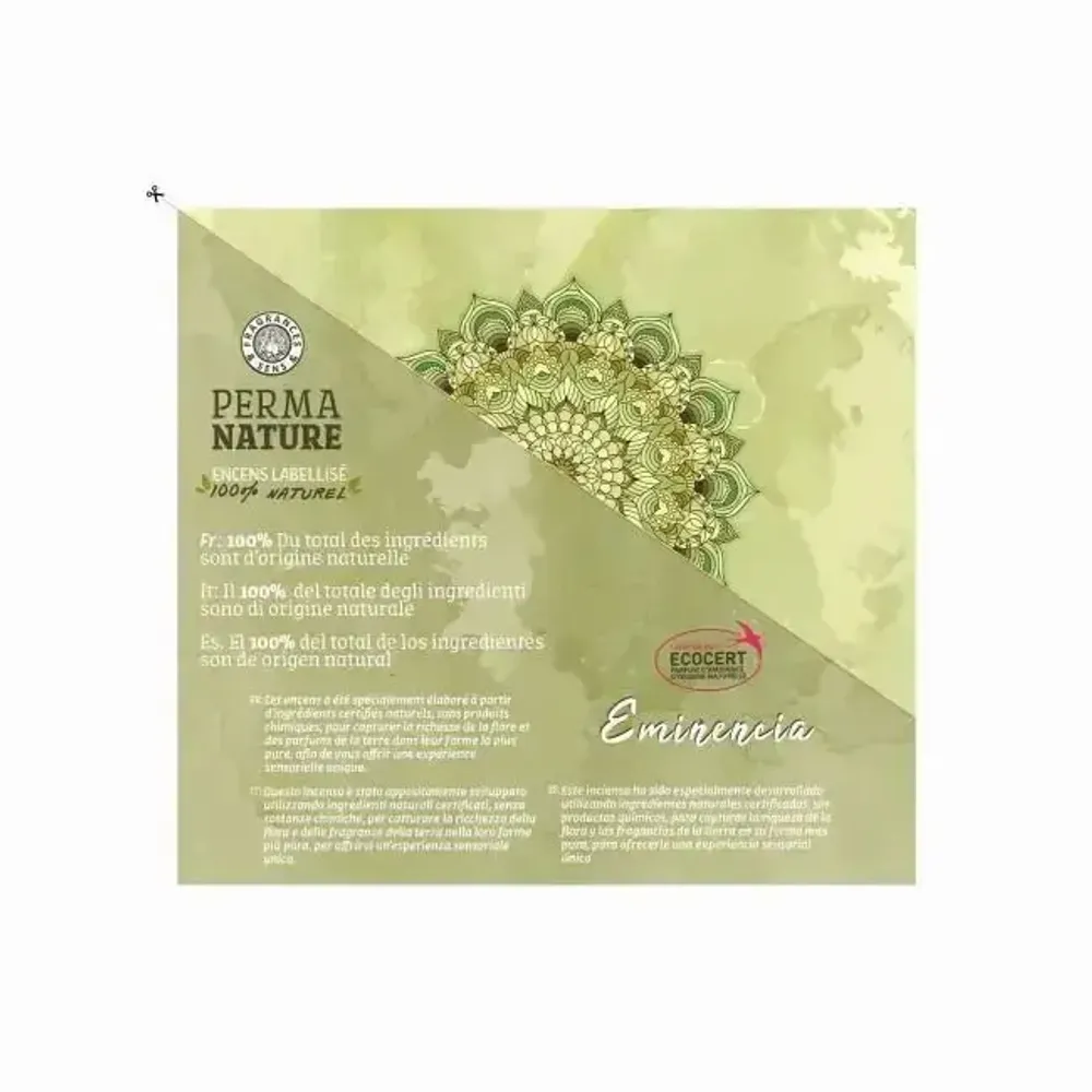 Parfums d'intérieur - Perma Nature Eminencia Oliban Labellisé Ecocert Et Commerce Equitable Mondial 15g - ARABESK