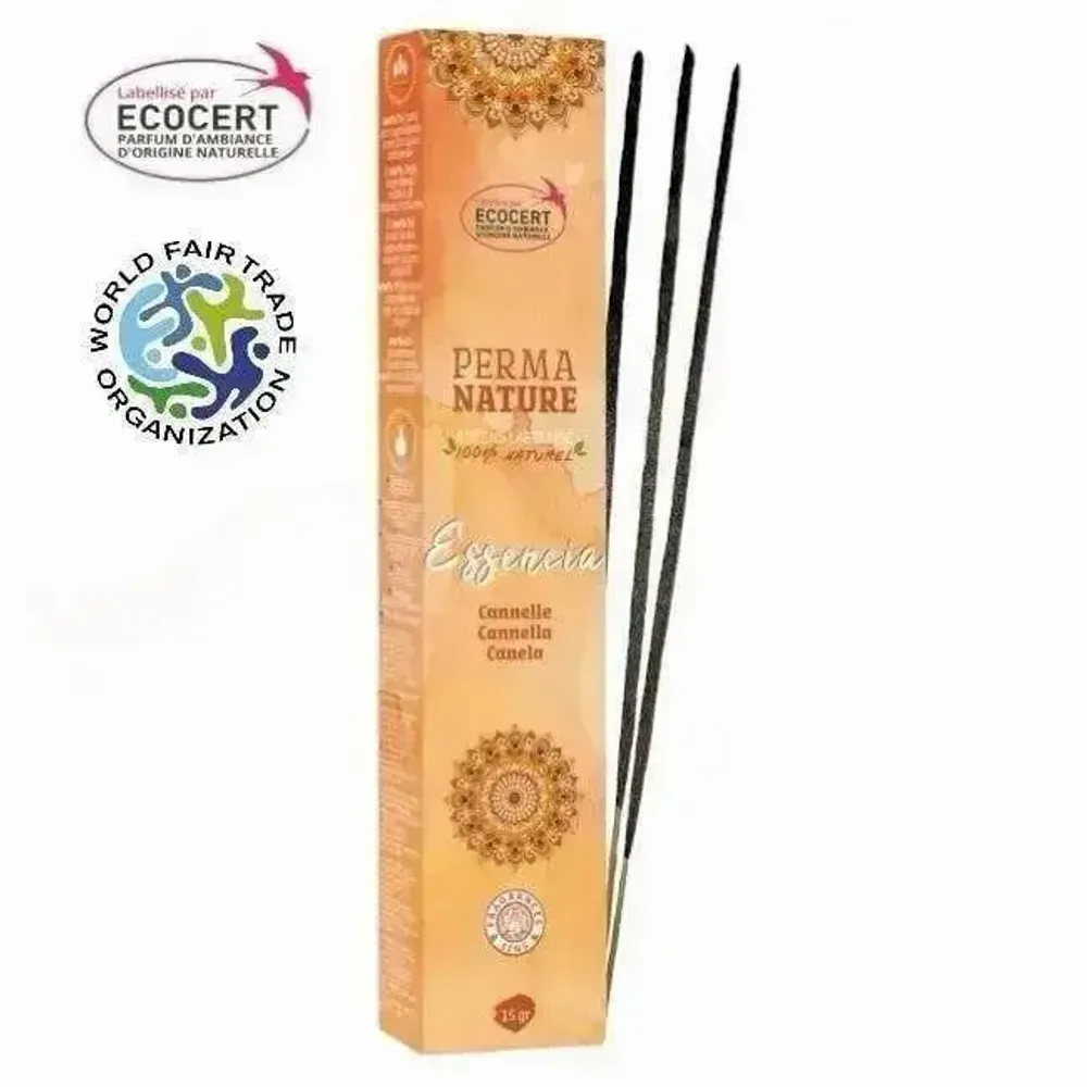 Parfums d'intérieur - Perma Nature Essencia Cannelle Labelisée Ecocert-Commerce Équitable 15g - ARABESK
