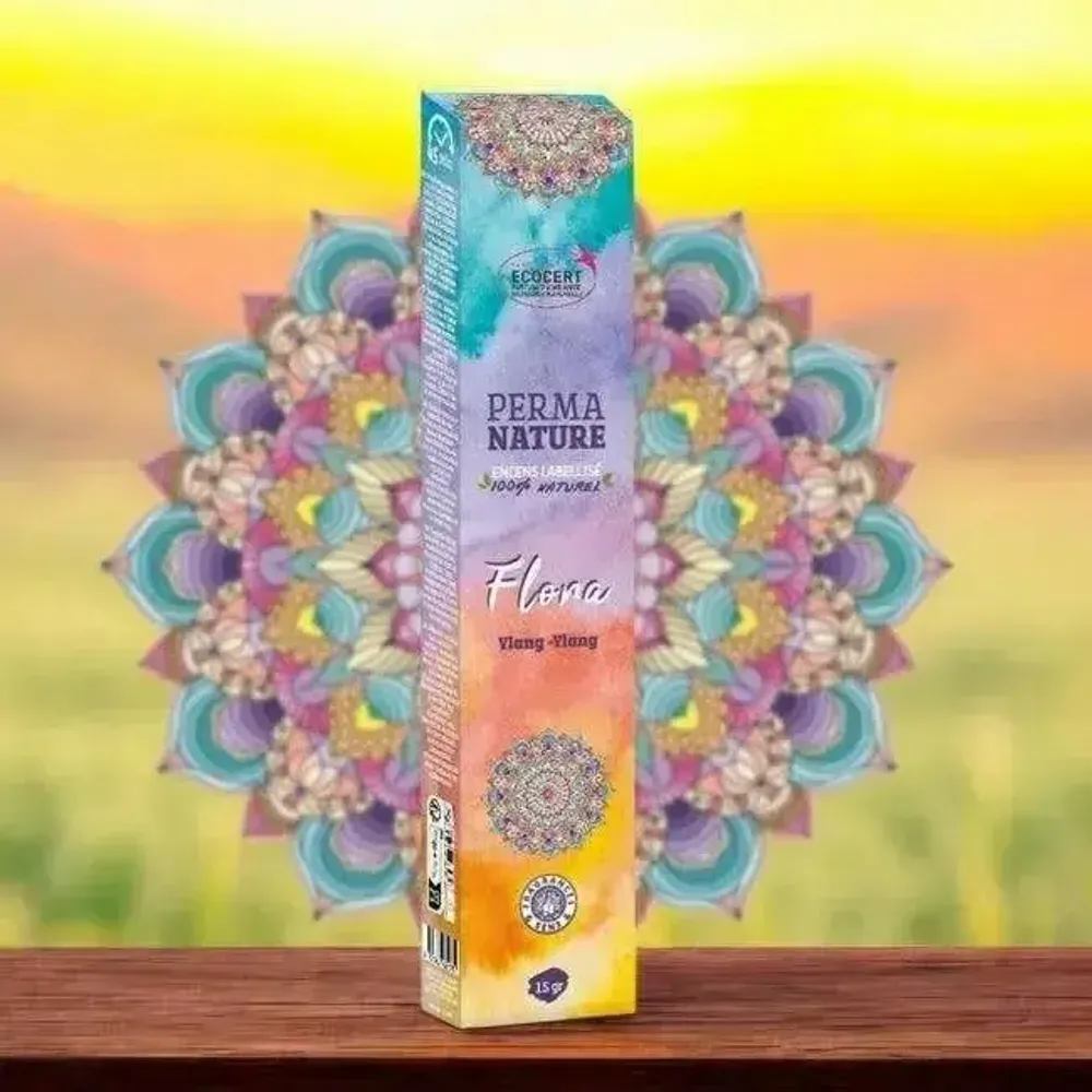 Parfums d'intérieur - Perma Nature Flora Ylang Ylang Labellisé © Ecocert-Commerce Équitable 15g - ARABESK