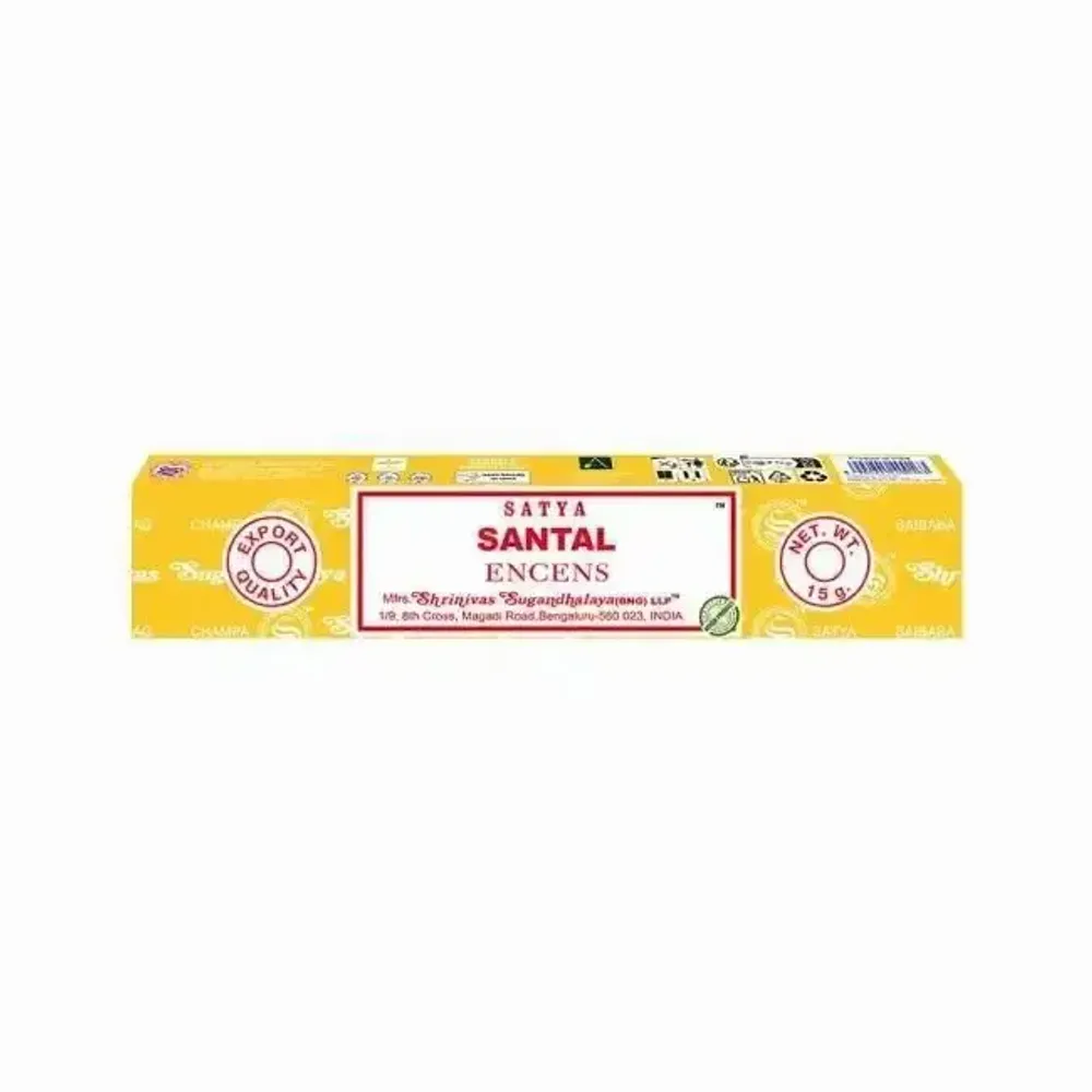 Home fragrances - SATYA Sandalwood Incense 15g - Box of 12 packs - ARABESK