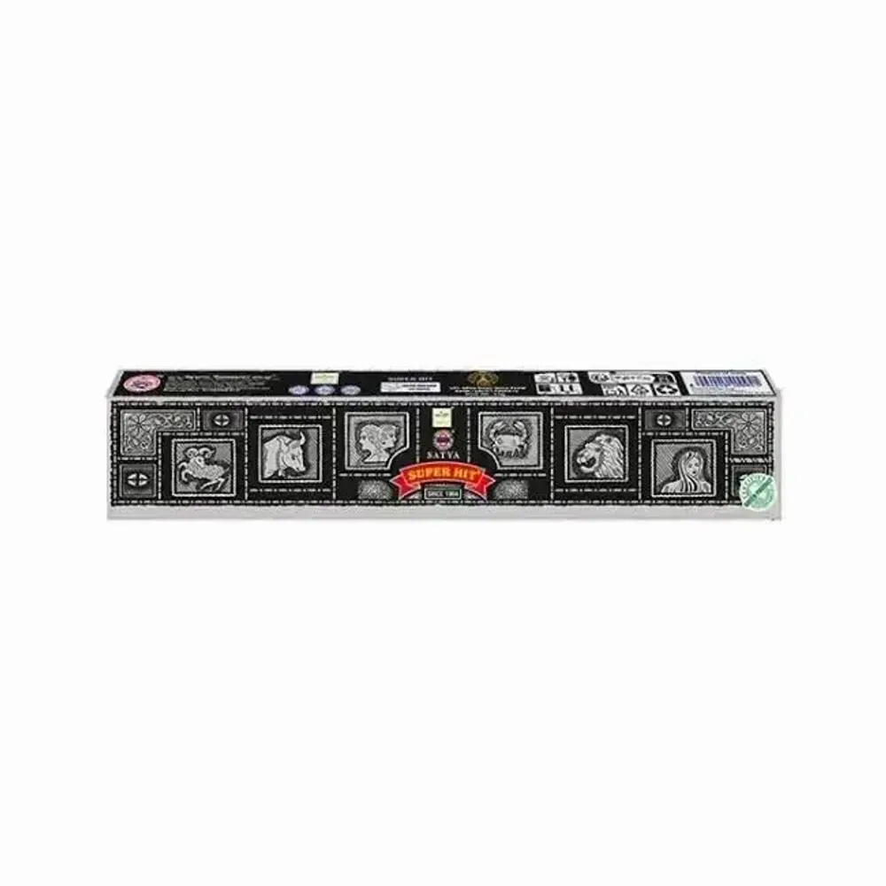 Parfums d'intérieur - Encens SATYA Super Hit 15g - Boîte de 12 paquets - ARABESK