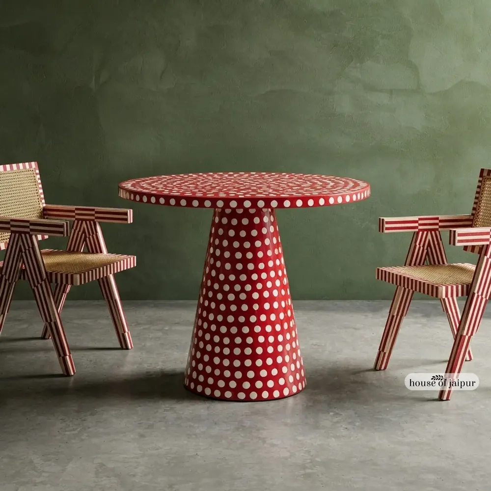 Sideboards - Dotism Dining Table by House of Jaipur - HOUSE OF JAIPUR