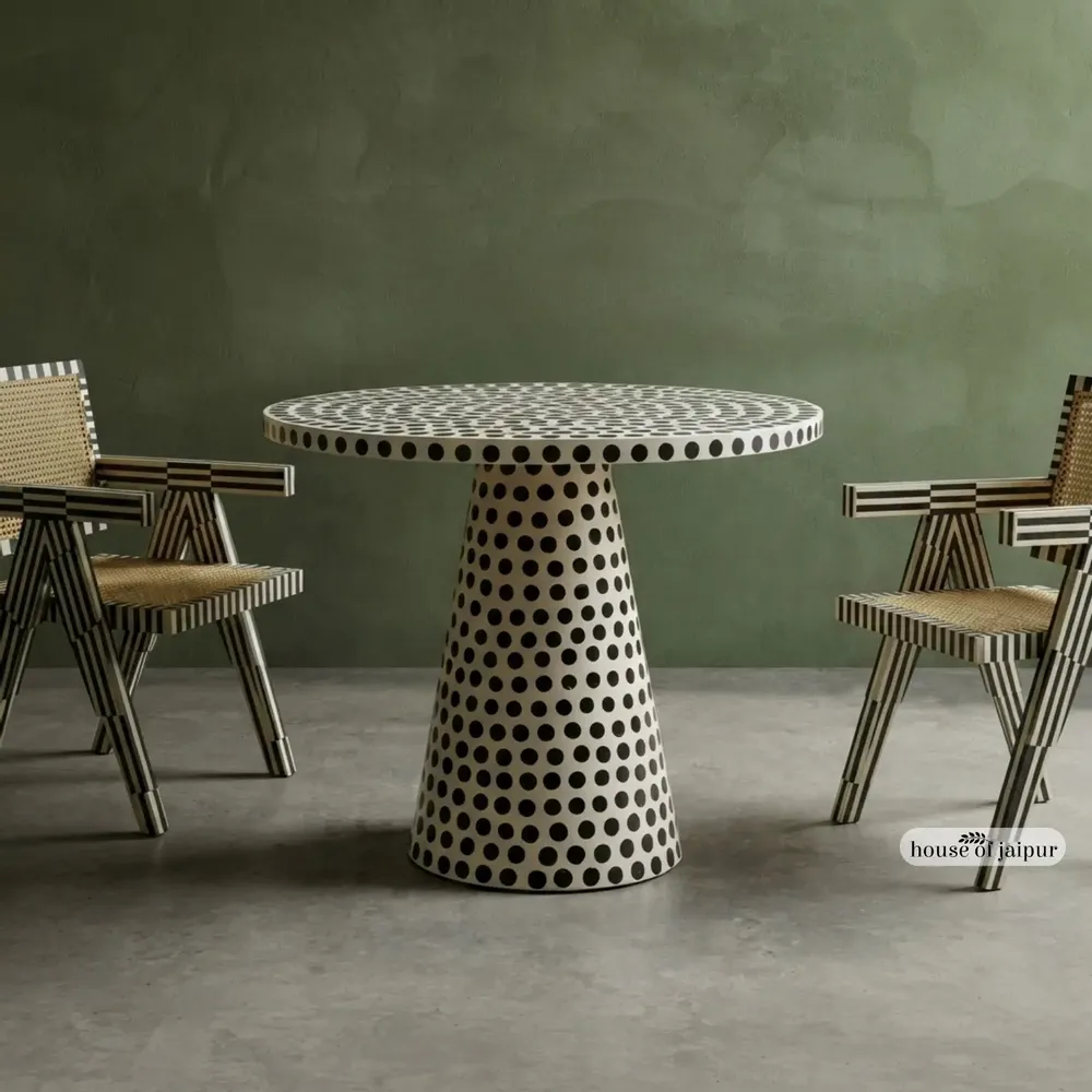 Sideboards - Dotism Dining Table by House of Jaipur - HOUSE OF JAIPUR