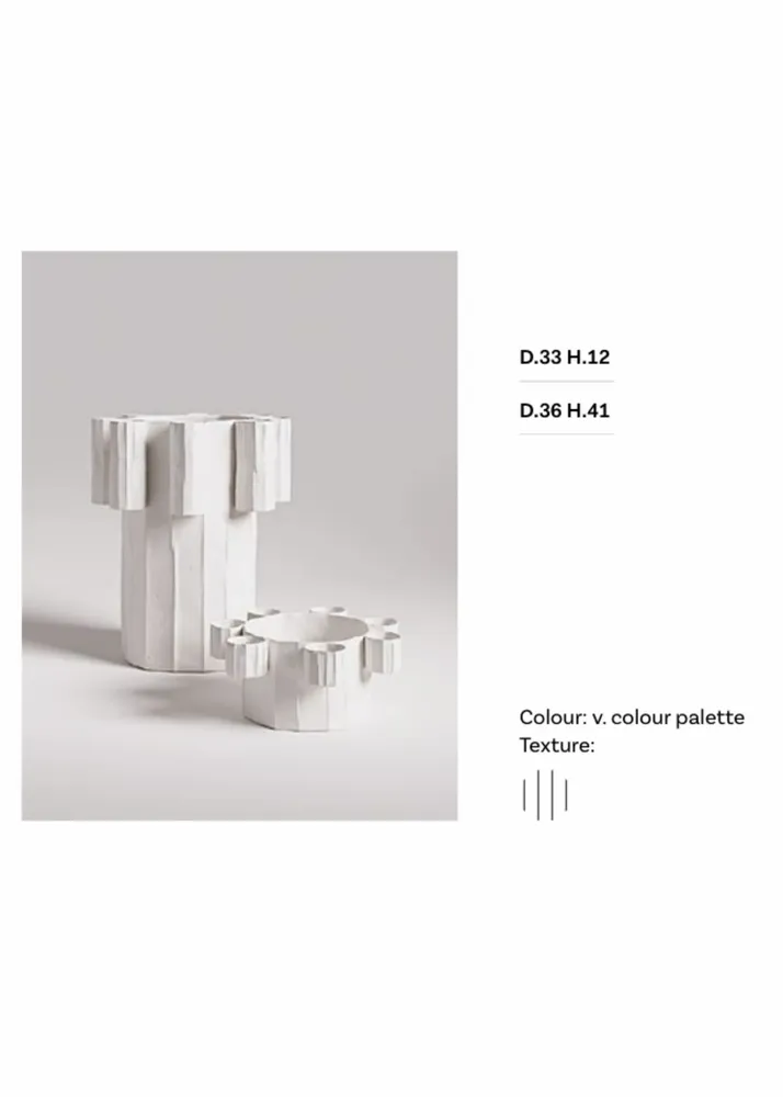 Design objects - FLORA - PAOLA PARONETTO