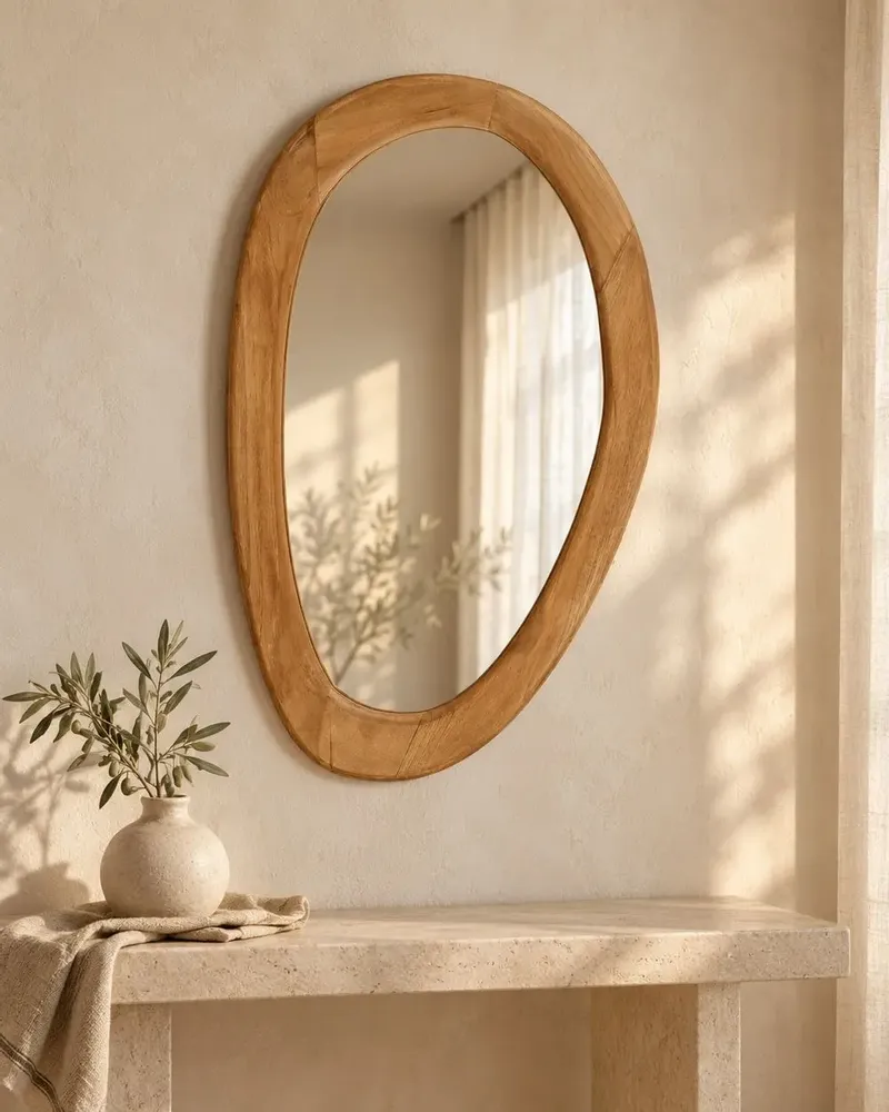 Mirrors - The Organic Mirror - Natural - M - BAZAR BIZAR LIVING