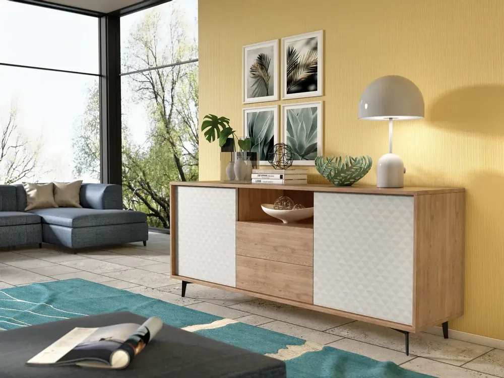 Sideboards - Sideboard with 3 doors  push open - TERRANEO