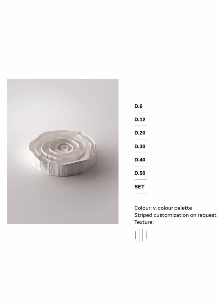 Design objects - NINFEA LOW - PAOLA PARONETTO