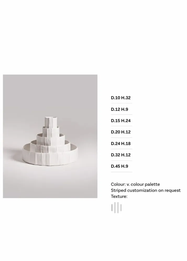 Design objects - NINFEA TALL - PAOLA PARONETTO