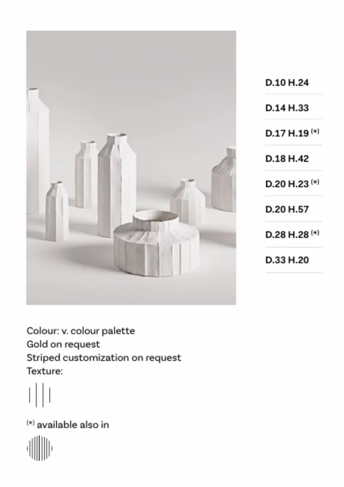 Design objects - FIDE VASE - PAOLA PARONETTO