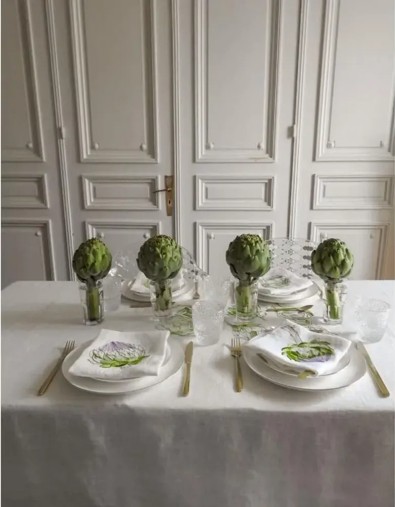 Cadeaux - ARTICHAUT - serviette, chemin de table et nappe - ARTIPARIS