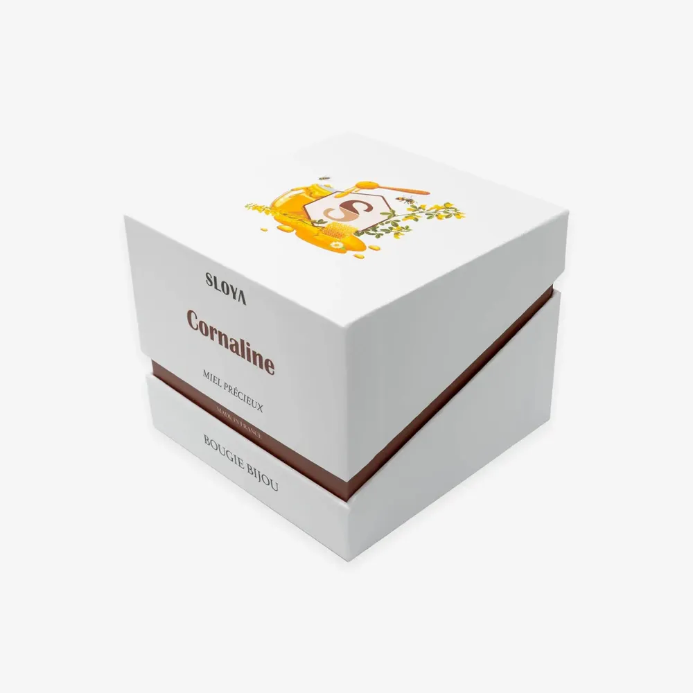 Gifts - Carnelian Jewelry Candle - Precious Honey Fragrance - SLOYA