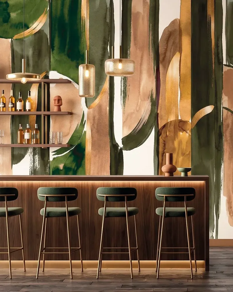 Wallpaper - Custom wall decor - PIGMENT - LGD01 DECOR MURAL SUR MESURE