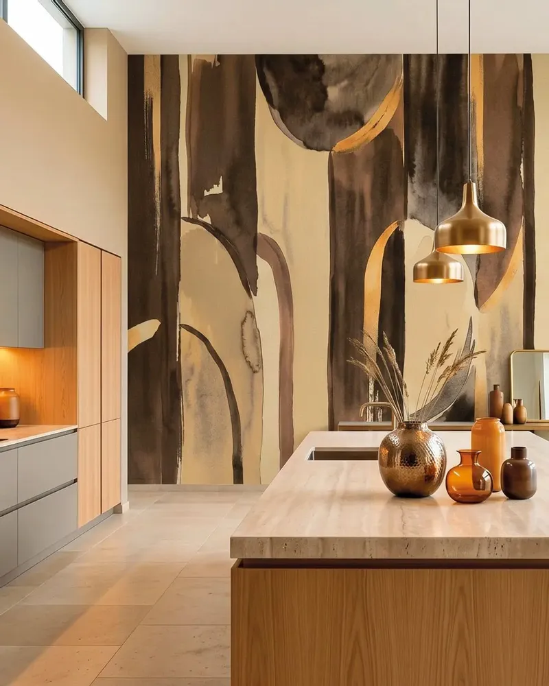 Wallpaper - Custom wall decor - PIGMENT - LGD01 DECOR MURAL SUR MESURE