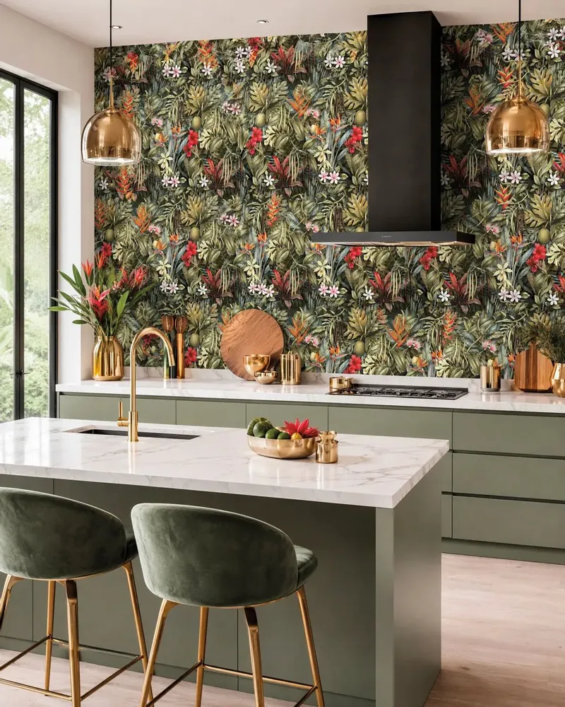 Papiers peints - Décor mural sur mesure - TEHANI - LGD01 DECOR MURAL SUR MESURE
