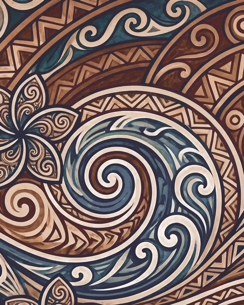 Wallpaper - Custom wall decor - MANA - LGD01 DECOR MURAL SUR MESURE