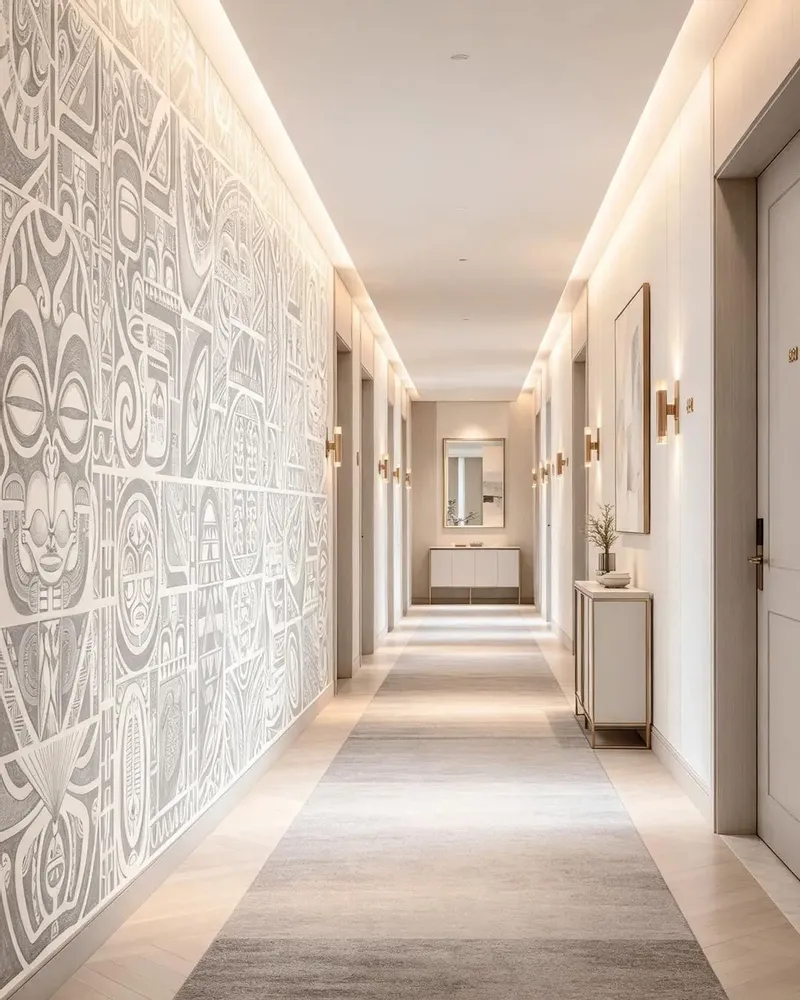 Papiers peints - Décor mural sur mesure - TATAU - LGD01 DECOR MURAL SUR MESURE