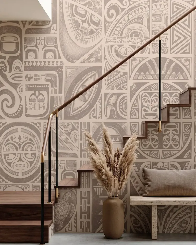 Papiers peints - Décor mural sur mesure - TATAU - LGD01 DECOR MURAL SUR MESURE