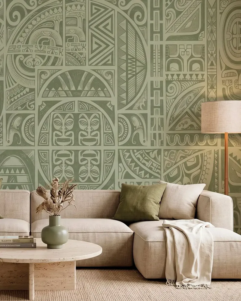 Papiers peints - Décor mural sur mesure - TATAU - LGD01 DECOR MURAL SUR MESURE