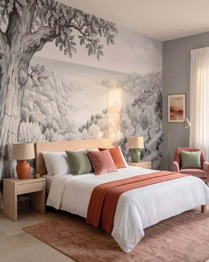 Papiers peints - Décor mural sur mesure - CORSICA - LGD01 DECOR MURAL SUR MESURE