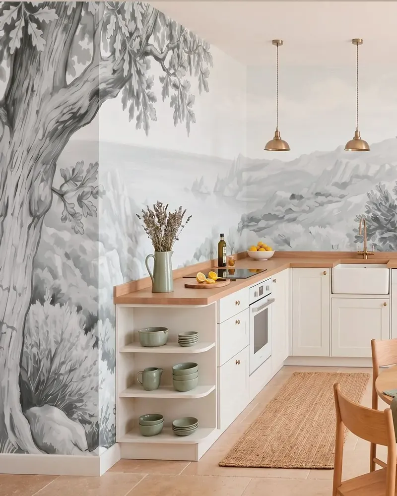 Papiers peints - Décor mural sur mesure - CORSICA - LGD01 DECOR MURAL SUR MESURE