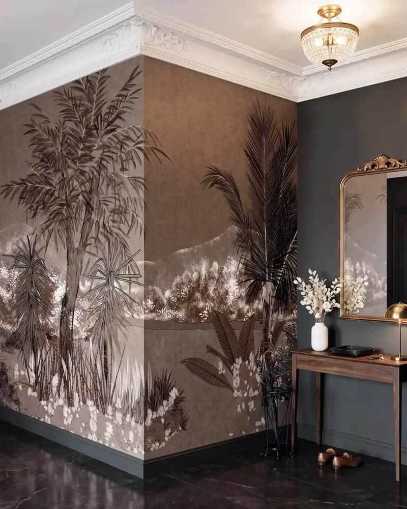 Wallpaper - Custom wall decor - EDEN - LGD01 DECOR MURAL SUR MESURE