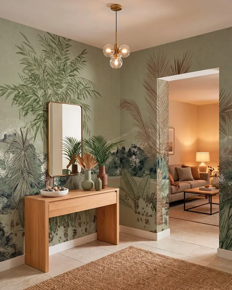 Wallpaper - Custom wall decor - EDEN - LGD01 DECOR MURAL SUR MESURE