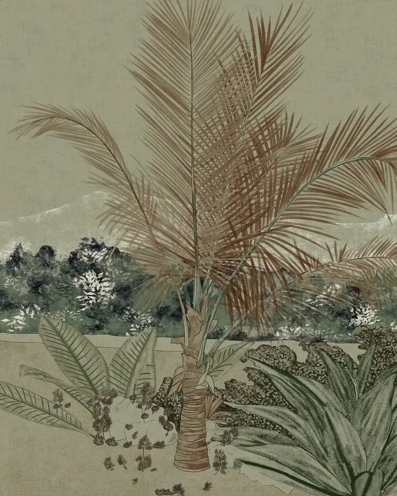 Wallpaper - Custom wall decor - EDEN - LGD01 DECOR MURAL SUR MESURE