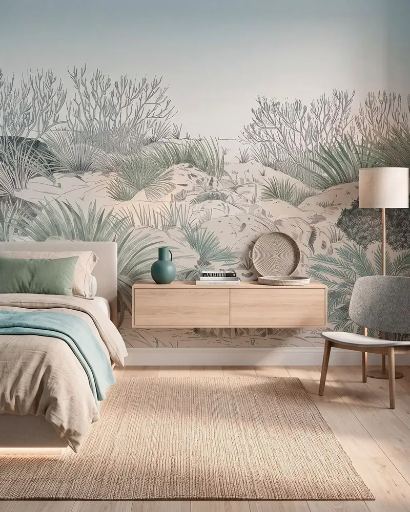 Wallpaper - Custom wall decor - BRUYAGE - LGD01 DECOR MURAL SUR MESURE