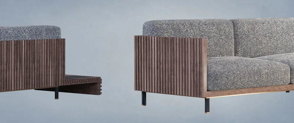 Canapés - Conway II Sofa Handmade by Wood Tailors Club - WOOD TAILORS CLUB
