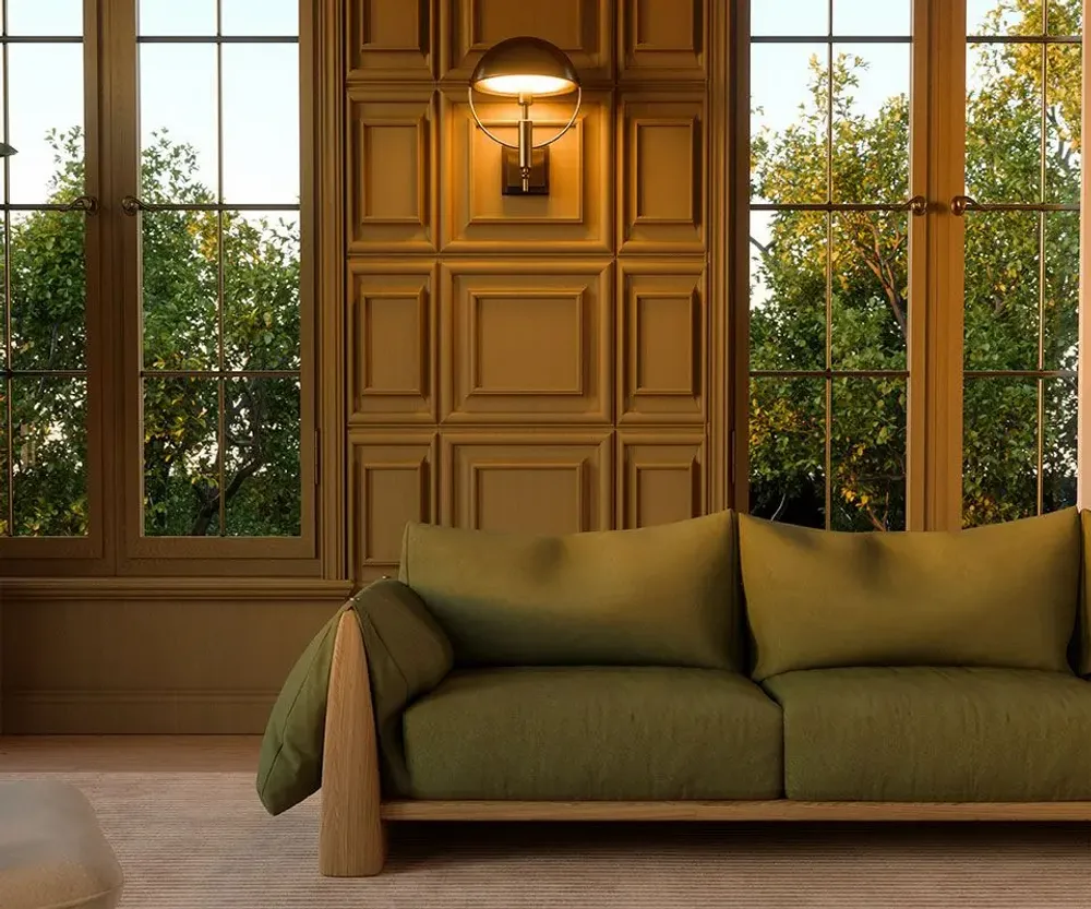 Canapés - Dudley Sofa Handmade by Wood Tailors Club - WOOD TAILORS CLUB